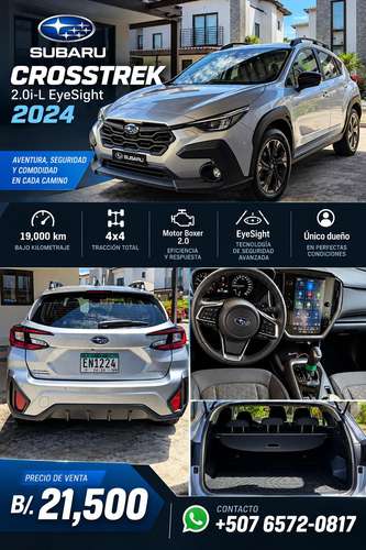 Crosstrek subaru, 2024. 