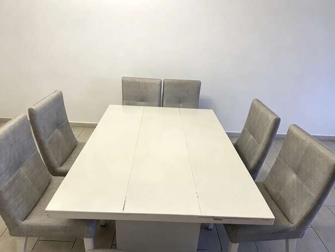 JUEGO DE COMEDOR COMPLETO 6 SILLAS + BUTACA  - Imagen 2