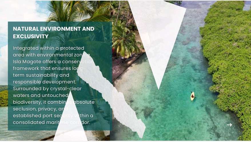ISLA PRIVADA TITULADA  PORTOBELO+ TERRENO FRENTE AL MAR - Imagen 2