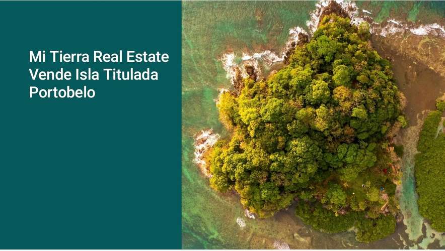 ISLA PRIVADA TITULADA  PORTOBELO+ TERRENO FRENTE AL MAR - Imagen 5