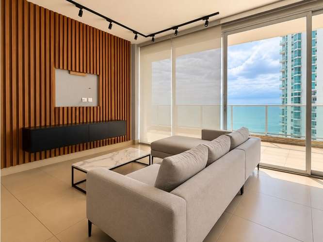ALQUILER DE APARTAMENTO AMOBLADO EN PUNTA PACIFICA - Imagen 1