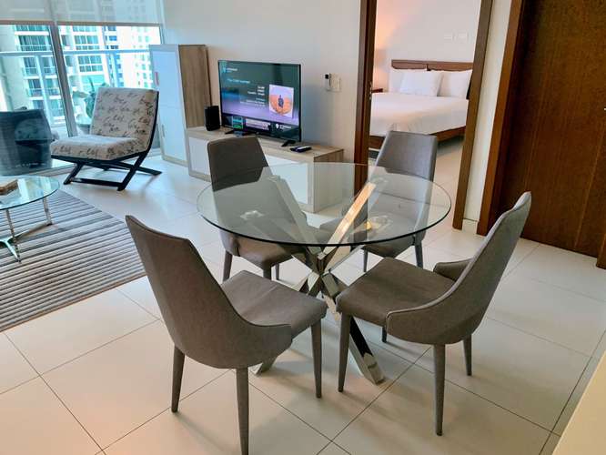 PH PARKSIDE | ALQUILER AMOBLADO CON ELECTRICIDAD, AGUA, INTERNET VISTA AL MAR COSTA DEL ESTE BP
