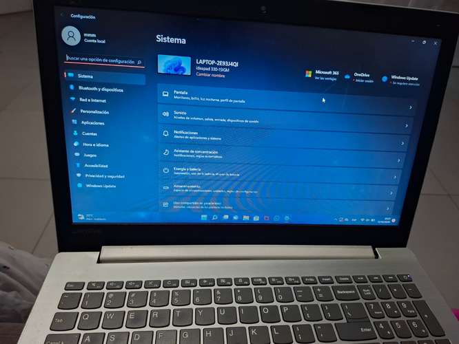 Laptop Levovo y Acer 
