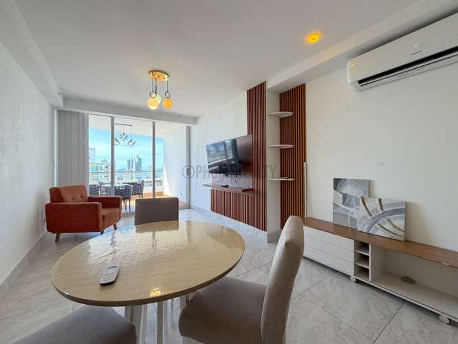 Apartamento Amoblado de 3 Recámaras en Alquiler en El Cangrejo, Ciudad de Panamá – 147 m² con Piscina y Gimnasio - Imagen 8