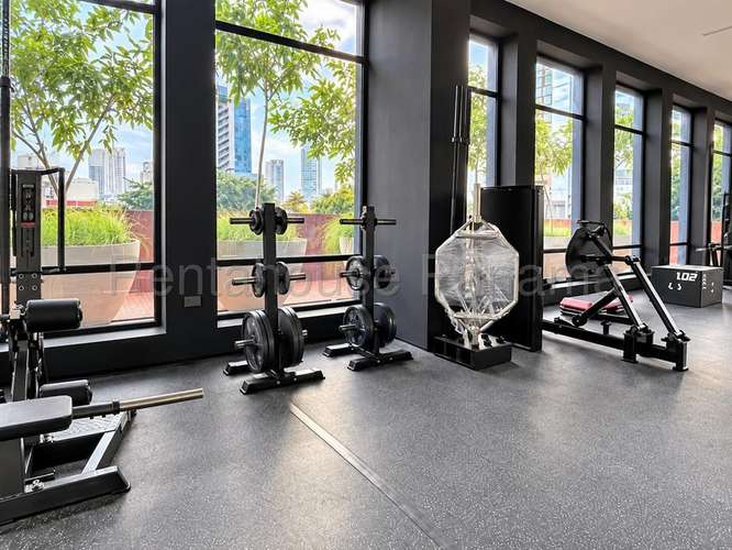 Apartamento moderno de 1 dormitorio en Panamá Provincia con vista al mar y piscina