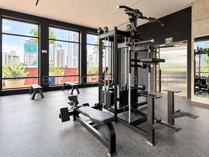 Apartamento moderno de 1 dormitorio en Panamá Provincia con vista al mar y piscina