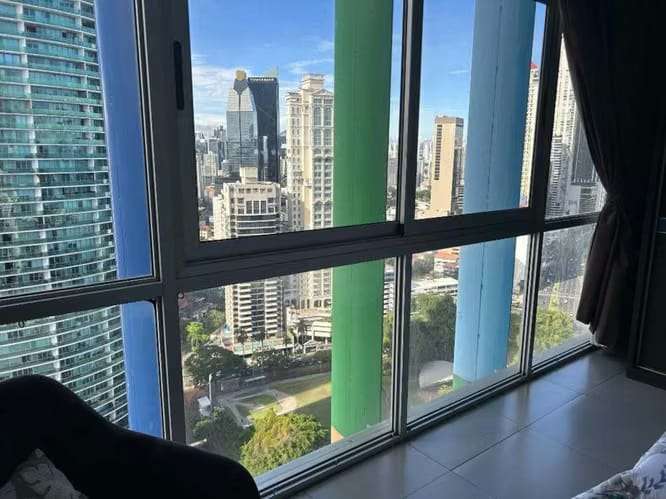 APARTAESTUDIO | AVENIDA BALBOA | AMOBLADO 1REC 1 BAÑO $950
