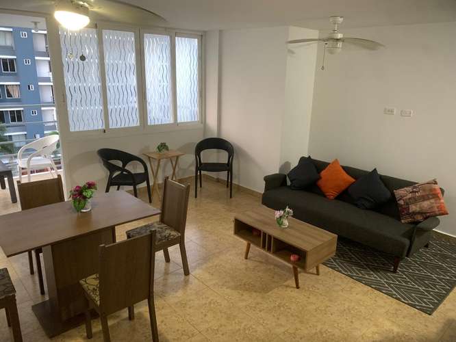 ALQUILER $900 | APARTAMENTO AMOBLADO DE 100 M², 2 RECÁMARAS, BALCÓN Y PISCINA – CERCA DEL METRO - Imagen 5