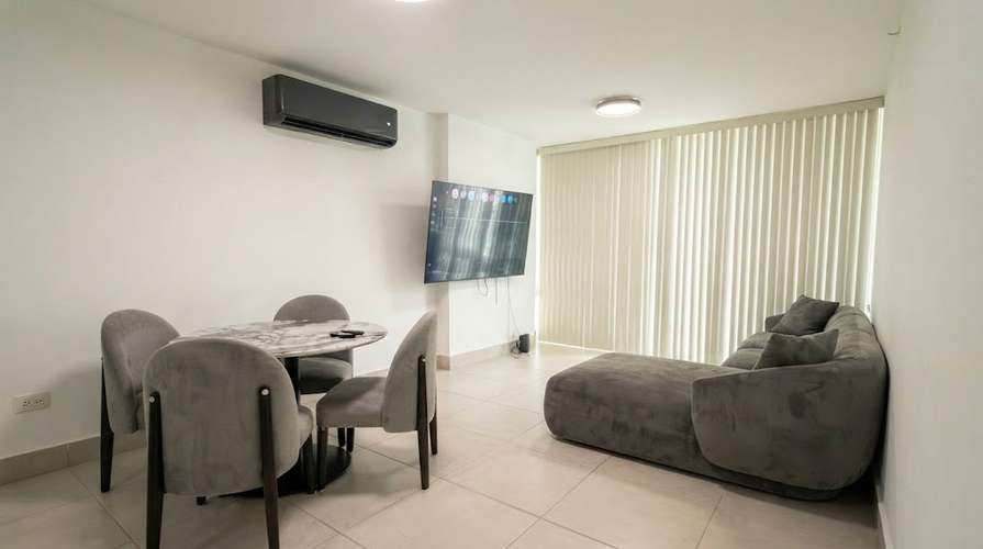 . EDISON PARK I 86 M²I AMOBLADO I 2 RECAMARAS I  CON  BALCON Y LINEA BLANCA A ESTRENAR 