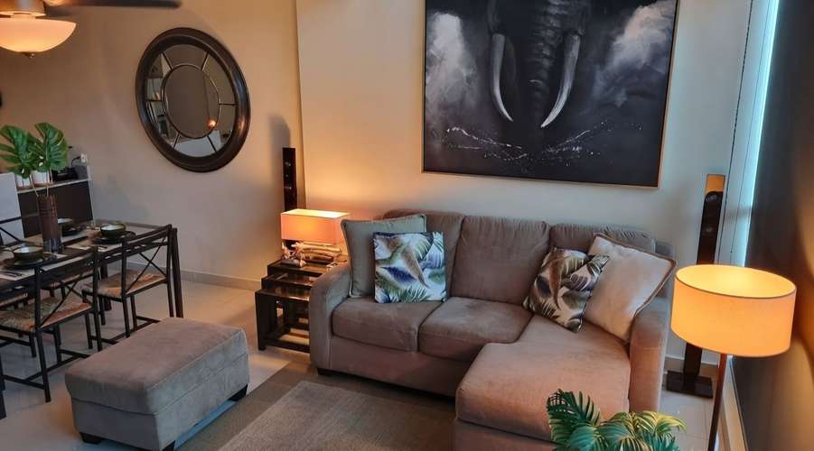 Apartamento en El Cangrejo I amoblado I 1 Rec I con vista espectacular