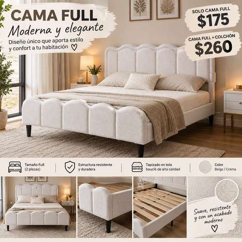 Camas twin full queen king - Imagen 9