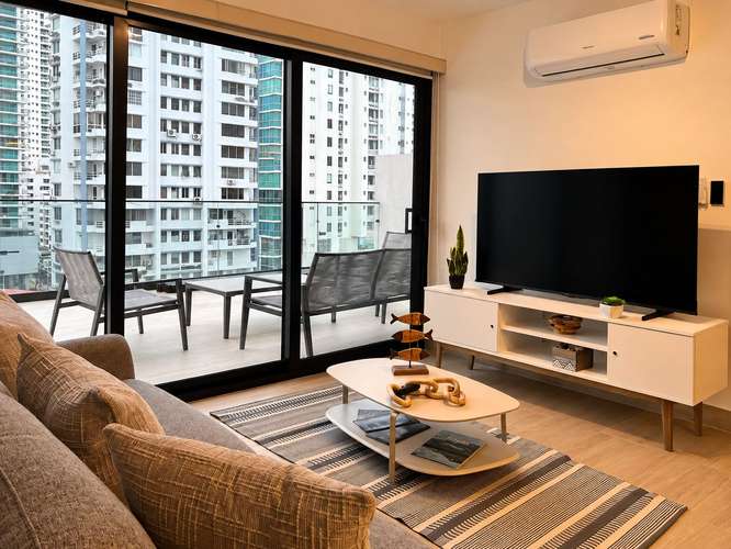  ALQUILER DE LUJO | THE HUB – FULL AMOBLADO ¡Un apartamento que lo tiene TODO!   