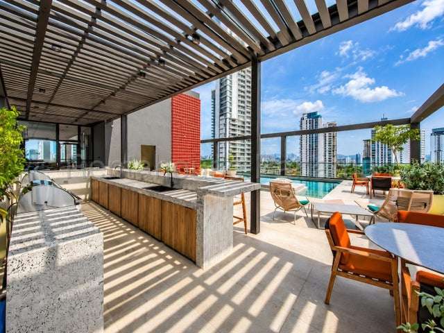 Apartamento de lujo de 1 dormitorio en Obarrio, con piscina infinita y vistas a la ciudad