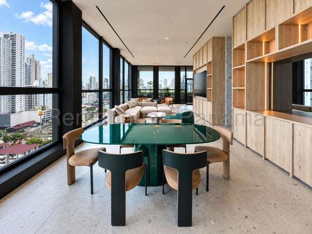 Apartamento de lujo de 1 dormitorio en Obarrio, con piscina infinita y vistas a la ciudad