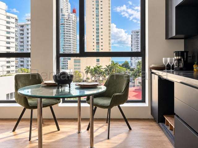 Apartamento de lujo de 1 dormitorio en Obarrio, con piscina infinita y vistas a la ciudad
