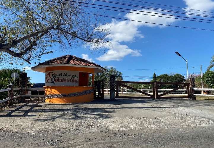 Quebradas de Cabuya. Terreno 1232mts titulado seguridad $45,000.00neg - Imagen 4
