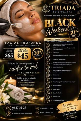 Ofertas en Tratamientos de Belleza, Limpieza Facial Profunda, Masajes Relajantes y Depilación Íntima Femenina