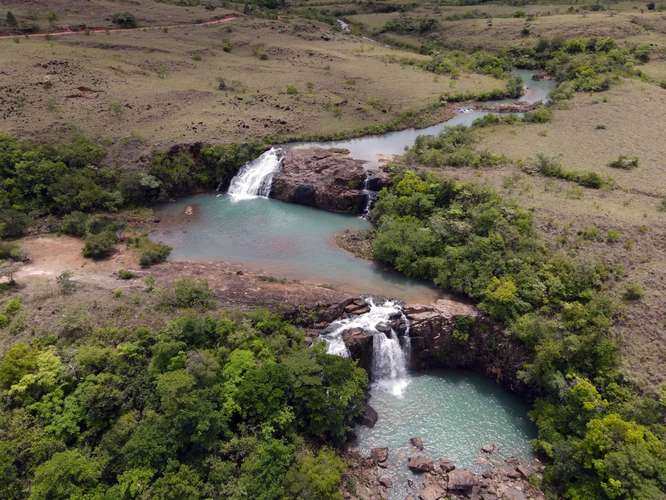 Terreno con Cascadas en Santa Fe Panamá