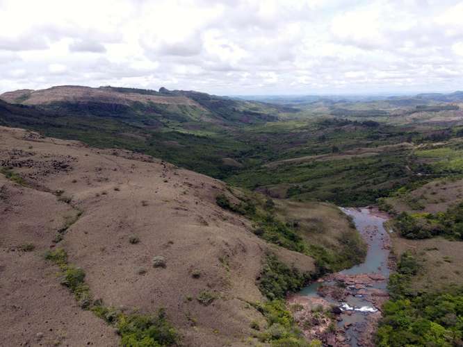 Terreno con Cascadas en Santa Fe Panamá