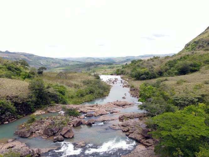 Terreno con Cascadas en Santa Fe Panamá