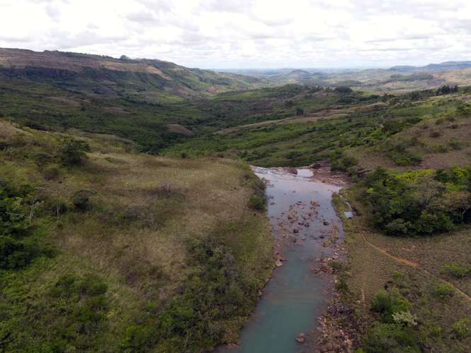 Terreno con Cascadas en Santa Fe Panamá