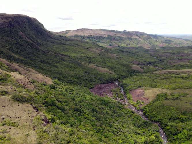 Terreno con Cascadas en Santa Fe Panamá