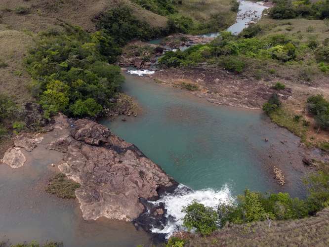 Terreno con Cascadas en Santa Fe Panamá