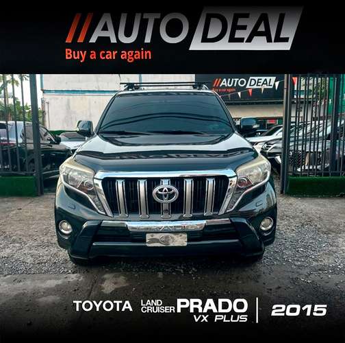 TOYOTA LAND CRUISER PRADO VX AÑO 2015 AUTOMÁTICO TURBO DIÉSEL