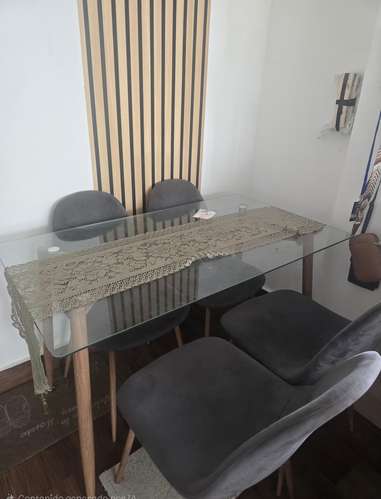 Comedor de Vidrio de 4 puestos - Negociable - Imagen 3