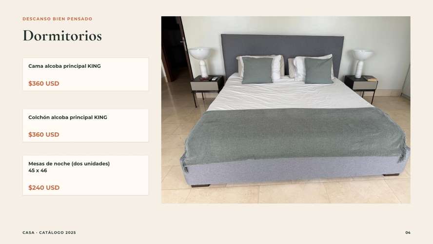 cama tamaño King - Imagen 2