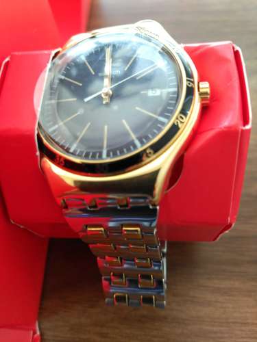 Reloj Swatch Original Dorado - Nuevo - En Caja - USD 55