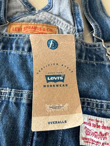 Overol/Mameluco Levi's Red Tab Denim Overalls Caballero/Hombre - Imagen 4