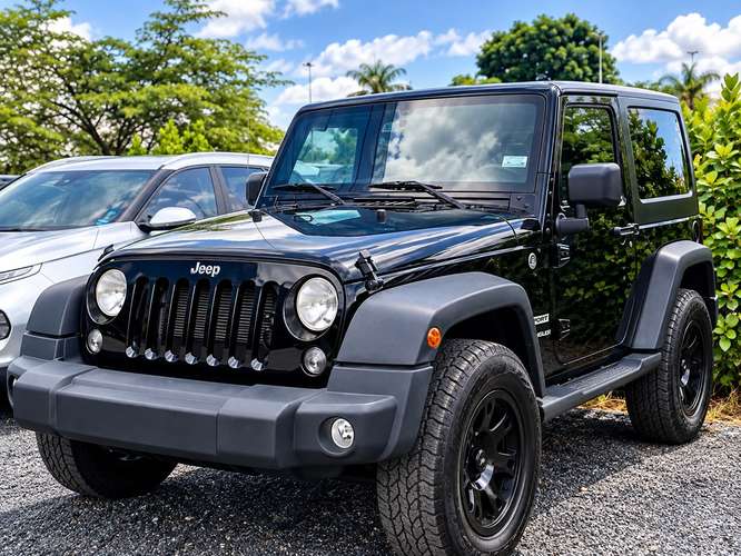 JEEP WRANGLER SPORT 4X4 2018 | SOLO 31,852 KM | $19,900 - Imagen 2
