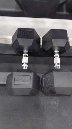 Par de mancuernas de 50 lbs 