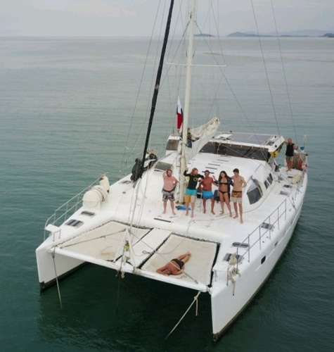 FIESTA A BORDO EN GRAN CATAMARAN   HASTA 35 Pers.  PLAYA TABOGA