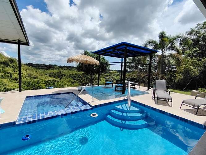 Amplia Casa con Piscina, Jacuzzi y Espectaculares Vistas a la Montaña en El Higo, San Carlos