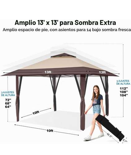 Gazebo para area de terraza y uso en general  - Imagen 3