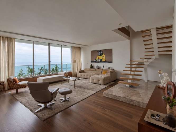 Apartamento amueblado penthouse de 303 m² con vista al mar en Coco del Mar - Imagen 4