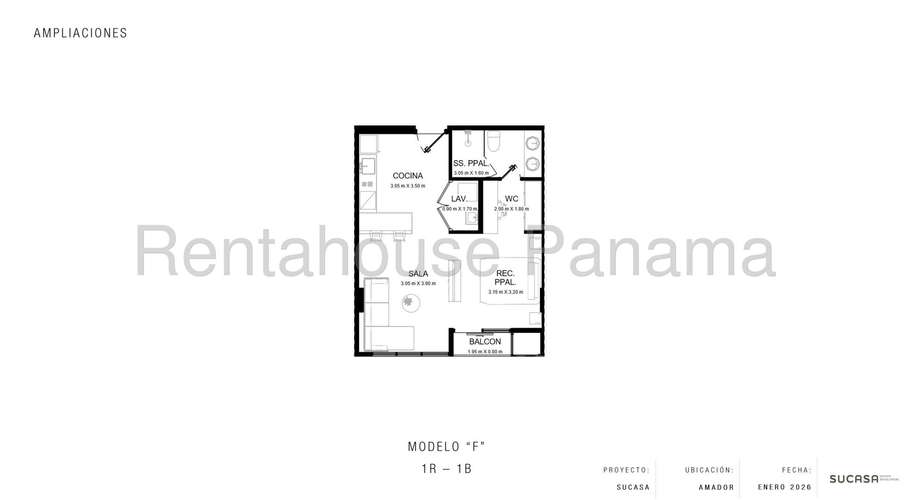 Se Vende Apartamento en Amador VLU26-5143