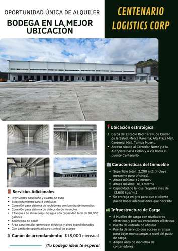 Bodega de 2200 m² Via Puente centenario - Imagen 2