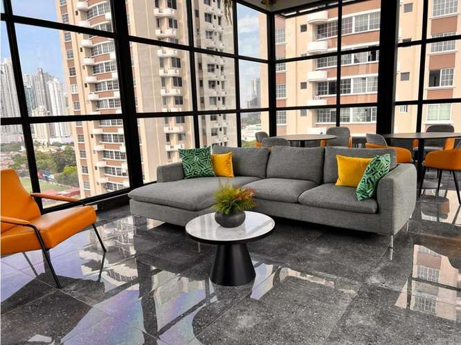 SE ALQUILA APARTAMENTO AMOBLADO EN PH LIVING 74