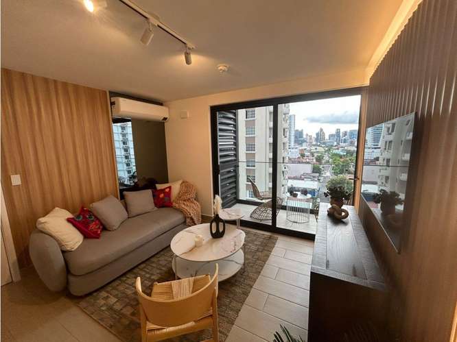 SE ALQUILA APARTAMENTO AMOBLADO EN PH LIVING 74 - Imagen 3