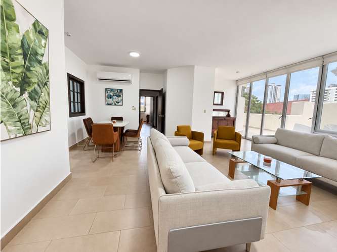 Apartamento amoblado con terraza privada alquiler – PH Buganvilla - Imagen 2