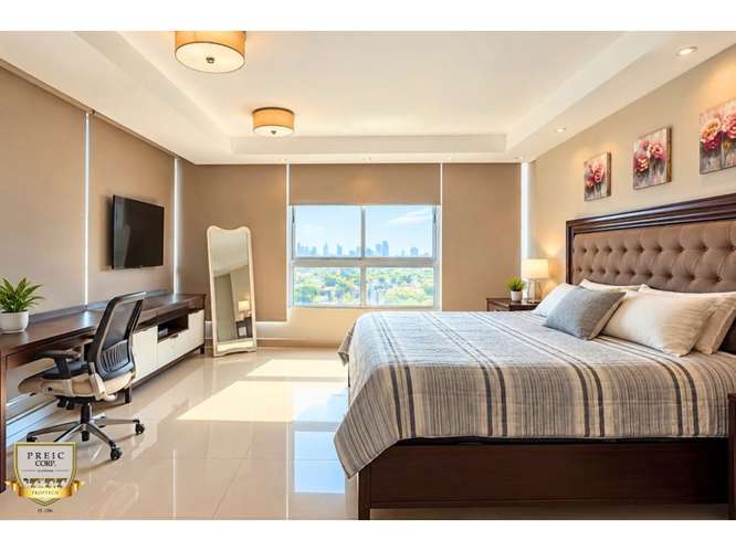 En Alquiler Apartamento amoblado en Costa del Este - PH Top Tower - Imagen 5
