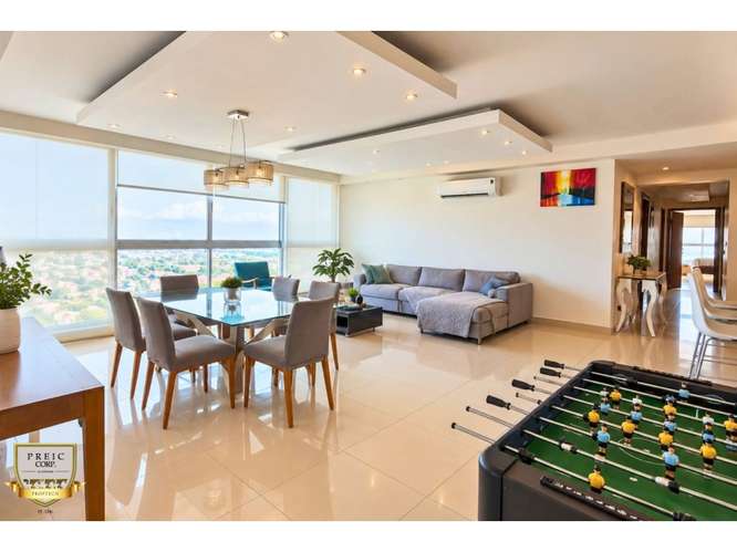 En Alquiler Apartamento amoblado en Costa del Este - PH Top Tower - Imagen 2
