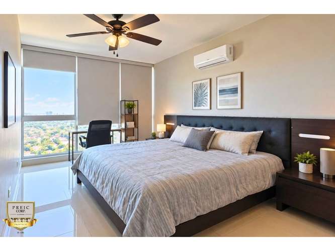 En Alquiler Apartamento amoblado en Costa del Este - PH Top Tower - Imagen 7