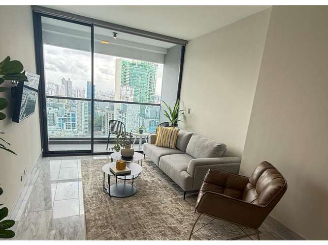 SE ALQUILA APARTAMENTO AV. BALBOA NUOVO 105M 2 HABITACIONES AMOBLADO - Imagen 2