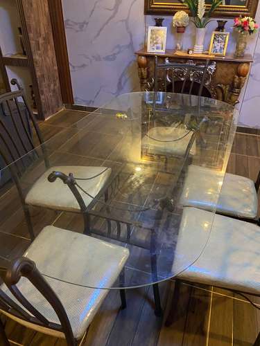Juego de comedor y mueble de anaquel  - Imagen 5