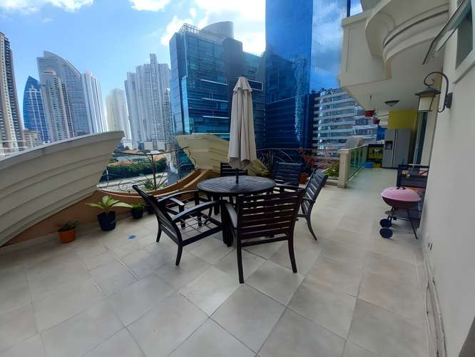 Penthouse amueblado 212 m² en Punta Pacífica, Mystic Point Towers · 3 recámaras · 2 estacionamientos