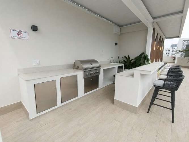 Apto moderno de 1Rec en alquiler en Bella Vista